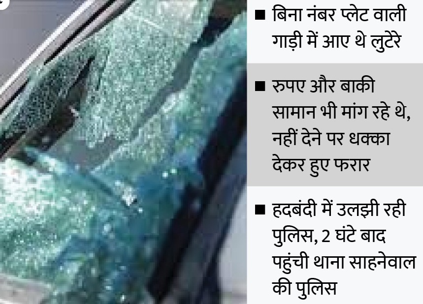 You are currently viewing लुधियाना में कारोबारी की मां के लूटे गहने दिल्ली से आते वक्त साहनेवाल के पास लुटेरों ने रुकवाई कार सोने का मंगलसूत्र-बालियां और चाबी ले गए