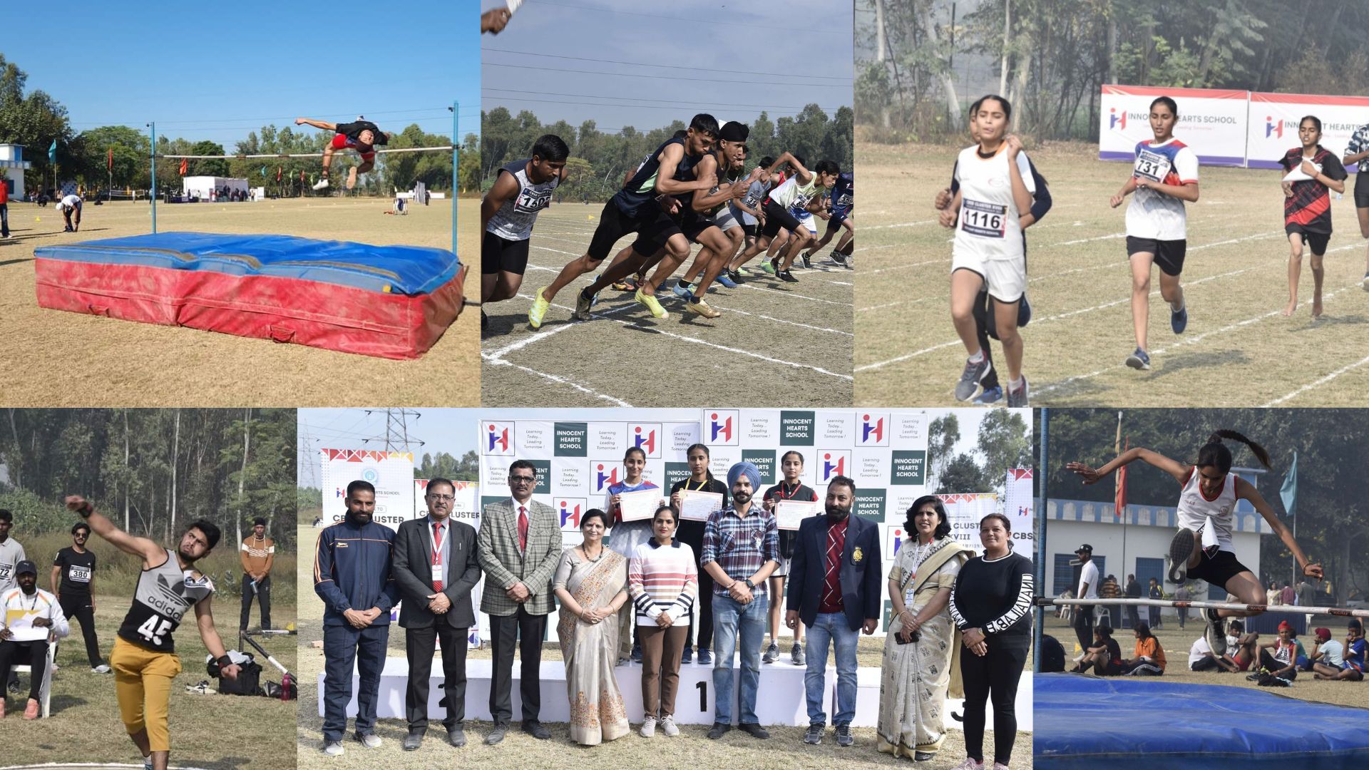 Read more about the article इनोसेंट हार्ट्स में आयोजित, सीबीएसई क्लस्टर XVIII एथलेटिक मीट 2022 में  प्रत्येक प्रतिभागी में जीतने का जोश