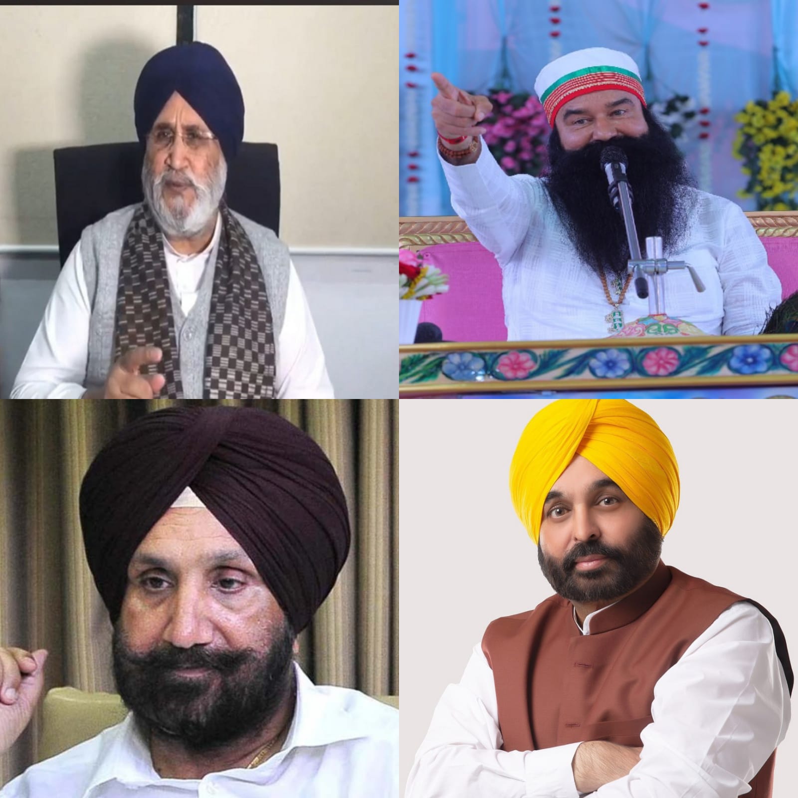 You are currently viewing पंजाब में राम रहीम के सत्संग पर घमासान SAD नेता चीमा बोले- माहौल खराब करने की कोशिश, 3 सरकारें इसके लिए जिम्मेदार
