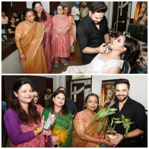 Read more about the article एचएमवी में ग्लैम मेकअप पर एक दिवसीय सेमिनार का आयोजन किया गया || One day seminar on Glam Makeup organised at HMV